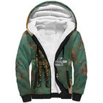 Burkina Faso Thomas Sankara Sherpa Hoodie with Military Stance and Anti-Imperialist Quote Tribute Design - African Pride