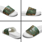 Burkina Faso Thomas Sankara Slide Sandals with Military Stance and Anti-Imperialist Quote Tribute Design - African Pride