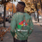 Burkina Faso Thomas Sankara Sweatshirt with Military Stance and Anti-Imperialist Quote Tribute Design - African Pride