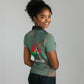 Burkina Faso Thomas Sankara Women Polo Shirt with Military Stance and Anti-Imperialist Quote Tribute Design - African Pride