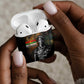 Thomas Sankara AirPods Case Burkina Faso Africa Self-Reliance Message and Military Portrait - African Pride