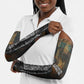 Thomas Sankara Arm Sleeves Burkina Faso Africa Self-Reliance Message and Military Portrait - African Pride