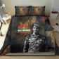 Thomas Sankara Bedding Set Burkina Faso Africa Self-Reliance Message and Military Portrait - African Pride