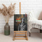 Thomas Sankara Canvas Wall Art Burkina Faso Africa Self-Reliance Message and Military Portrait - African Pride