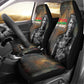 Thomas Sankara Car Seat Cover Burkina Faso Africa Self-Reliance Message and Military Portrait - African Pride