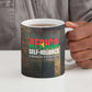 Thomas Sankara Ceramic Mug Burkina Faso Africa Self-Reliance Message and Military Portrait - African Pride