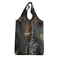 Thomas Sankara Grocery Bag Burkina Faso Africa Self-Reliance Message and Military Portrait - African Pride