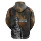 Thomas Sankara Hoodie Burkina Faso Africa Self-Reliance Message and Military Portrait - African Pride