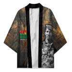 Thomas Sankara Kimono Burkina Faso Africa Self-Reliance Message and Military Portrait - African Pride
