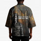 Thomas Sankara Kimono Burkina Faso Africa Self-Reliance Message and Military Portrait - African Pride