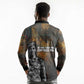 Thomas Sankara Long Sleeve Polo Shirt Burkina Faso Africa Self-Reliance Message and Military Portrait - African Pride