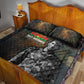 Thomas Sankara Quilt Bed Set Burkina Faso Africa Self-Reliance Message and Military Portrait - African Pride