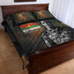 Thomas Sankara Quilt Bed Set Burkina Faso Africa Self-Reliance Message and Military Portrait - African Pride