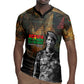 Thomas Sankara Rugby Jersey Burkina Faso Africa Self-Reliance Message and Military Portrait - African Pride