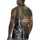 Thomas Sankara Rugby Jersey Burkina Faso Africa Self-Reliance Message and Military Portrait - African Pride