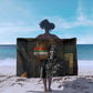 Thomas Sankara Sarong Burkina Faso Africa Self-Reliance Message and Military Portrait - African Pride