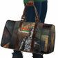 Thomas Sankara Travel Bag Burkina Faso Africa Self-Reliance Message and Military Portrait - African Pride