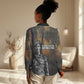 Thomas Sankara Women Casual Shirt Burkina Faso Africa Self-Reliance Message and Military Portrait - African Pride