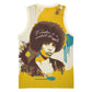 Angela Davis Basketball Jersey Bold Pop Art Style Freedom Is a Constant Struggle Quote Civil Rights Activist - African Pride