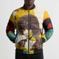 Angela Davis Bomber Puffer Jacket Bold Pop Art Style Freedom Is a Constant Struggle Quote Civil Rights Activist - African Pride