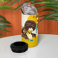 Angela Davis 4 in 1 Can Cooler Tumbler Bold Pop Art Style Freedom Is a Constant Struggle Quote Civil Rights Activist - African Pride