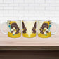 Angela Davis Ceramic Mug Bold Pop Art Style Freedom Is a Constant Struggle Quote Civil Rights Activist - African Pride