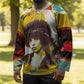 Angela Davis Hockey Jersey Bold Pop Art Style Freedom Is a Constant Struggle Quote Civil Rights Activist - African Pride