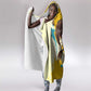 Angela Davis Hooded Blanket Bold Pop Art Style Freedom Is a Constant Struggle Quote Civil Rights Activist - African Pride