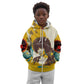 Angela Davis Kid Hoodie Bold Pop Art Style Freedom Is a Constant Struggle Quote Civil Rights Activist - African Pride