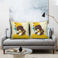 Angela Davis Pillow Cover Bold Pop Art Style Freedom Is a Constant Struggle Quote Civil Rights Activist - African Pride