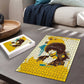 Angela Davis Puzzle Bold Pop Art Style Freedom Is a Constant Struggle Quote Civil Rights Activist - African Pride