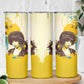Angela Davis Skinny Tumbler Bold Pop Art Style Freedom Is a Constant Struggle Quote Civil Rights Activist - African Pride