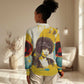 Angela Davis Women Casual Shirt Bold Pop Art Style Freedom Is a Constant Struggle Quote Civil Rights Activist - African Pride