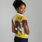 Angela Davis Women Polo Shirt Bold Pop Art Style Freedom Is a Constant Struggle Quote Civil Rights Activist TS04