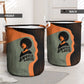 Angela Davis Laundry Basket Retro Graphic Design I Am Changing the Things I Cannot Accept Quote Civil Rights Empowerment Tribute - African Pride
