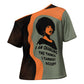 Angela Davis Cross Shoulder Shirt Retro Graphic Design I Am Changing the Things I Cannot Accept Quote Civil Rights Empowerment Tribute - African Pride