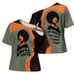 Angela Davis Cross Shoulder Shirt Retro Graphic Design I Am Changing the Things I Cannot Accept Quote Civil Rights Empowerment Tribute - African Pride