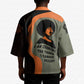 Angela Davis Kimono Retro Graphic Design I Am Changing the Things I Cannot Accept Quote Civil Rights Empowerment Tribute - African Pride