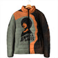 Angela Davis Padded Jacket Retro Graphic Design I Am Changing the Things I Cannot Accept Quote Civil Rights Empowerment Tribute - African Pride