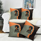 Angela Davis Pillow Cover Retro Graphic Design I Am Changing the Things I Cannot Accept Quote Civil Rights Empowerment Tribute - African Pride