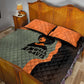 Angela Davis Quilt Bed Set Retro Graphic Design I Am Changing the Things I Cannot Accept Quote Civil Rights Empowerment Tribute - African Pride