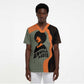Angela Davis Scrub Top Retro Graphic Design I Am Changing the Things I Cannot Accept Quote Civil Rights Empowerment Tribute - African Pride