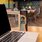 Angela Davis Skinny Tumbler Retro Graphic Design I Am Changing the Things I Cannot Accept Quote Civil Rights Empowerment Tribute - African Pride