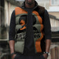 Angela Davis Sleeveless Puffer Jacket Retro Graphic Design I Am Changing the Things I Cannot Accept Quote Civil Rights Empowerment Tribute - African Pride