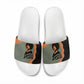 Angela Davis Slide Sandals Retro Graphic Design I Am Changing the Things I Cannot Accept Quote Civil Rights Empowerment Tribute - African Pride