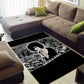 Angela Davis Area Rug Protest Design Liberating Minds and Society Quote Civil Rights Movement - African Pride