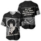 Angela Davis Baseball Jersey Protest Design Liberating Minds and Society Quote Civil Rights Movement TS04