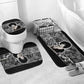 Angela Davis Bathroom Set Protest Design Liberating Minds and Society Quote Civil Rights Movement - African Pride