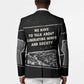 Angela Davis Blazer Protest Design Liberating Minds and Society Quote Civil Rights Movement - African Pride