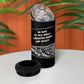 Angela Davis 4 in 1 Can Cooler Tumbler Protest Design Liberating Minds and Society Quote Civil Rights Movement - African Pride